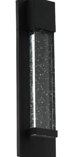 LED-ulkoseinävalaisin Eglo Villagrazia 30x12cm musta