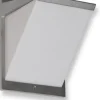 LED-ulkoseinävalaisin Ensto AVR8 eWay IP44 9W/840 alumiini polykarbonaattikuvulla