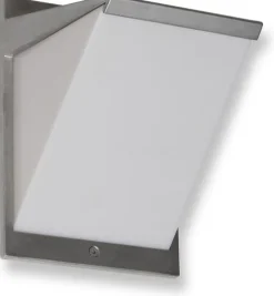 LED-ulkoseinävalaisin Ensto AVR8 eWay IP44 9W/840 alumiini polykarbonaattikuvulla