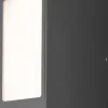 LED-ulkoseinävalaisin Konstsmide Cremona 82x128x172 mm säädettävä antrasiitinharmaa