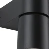 LED-ulkoseinävalaisin Paulmann Kimu, IP44, 80mm, 3000K, antrasiitti
