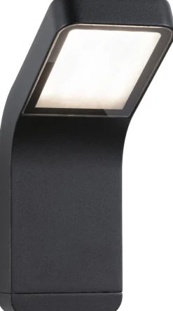 LED-ulkoseinävalaisin Paulmann Kulma, IP44, 3000K, korroosionkestävä, antrasiitti