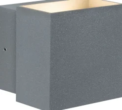LED-ulkoseinävalaisin Paulmann Cybo Square, IP65, 10x10cm, 2700K, eri värejä