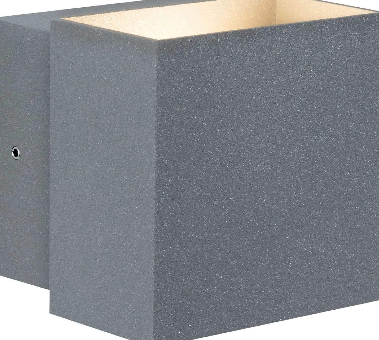LED-ulkoseinävalaisin Paulmann Cybo Square, IP65, 10x10cm, 2700K, eri värejä