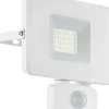 LED-ulkoseinävalaisin/-valonheitin Eglo Faedo 140x130 mm liiketunnistimella valkoinen