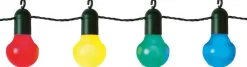 LED-ulkovalosarja Eglo Frosolone, 20-osainen, värikäs