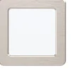 LED-Upotettava plafondi Eglo Fueva 5 4000K harjattu teräs vaihdettava LED eri kokoja