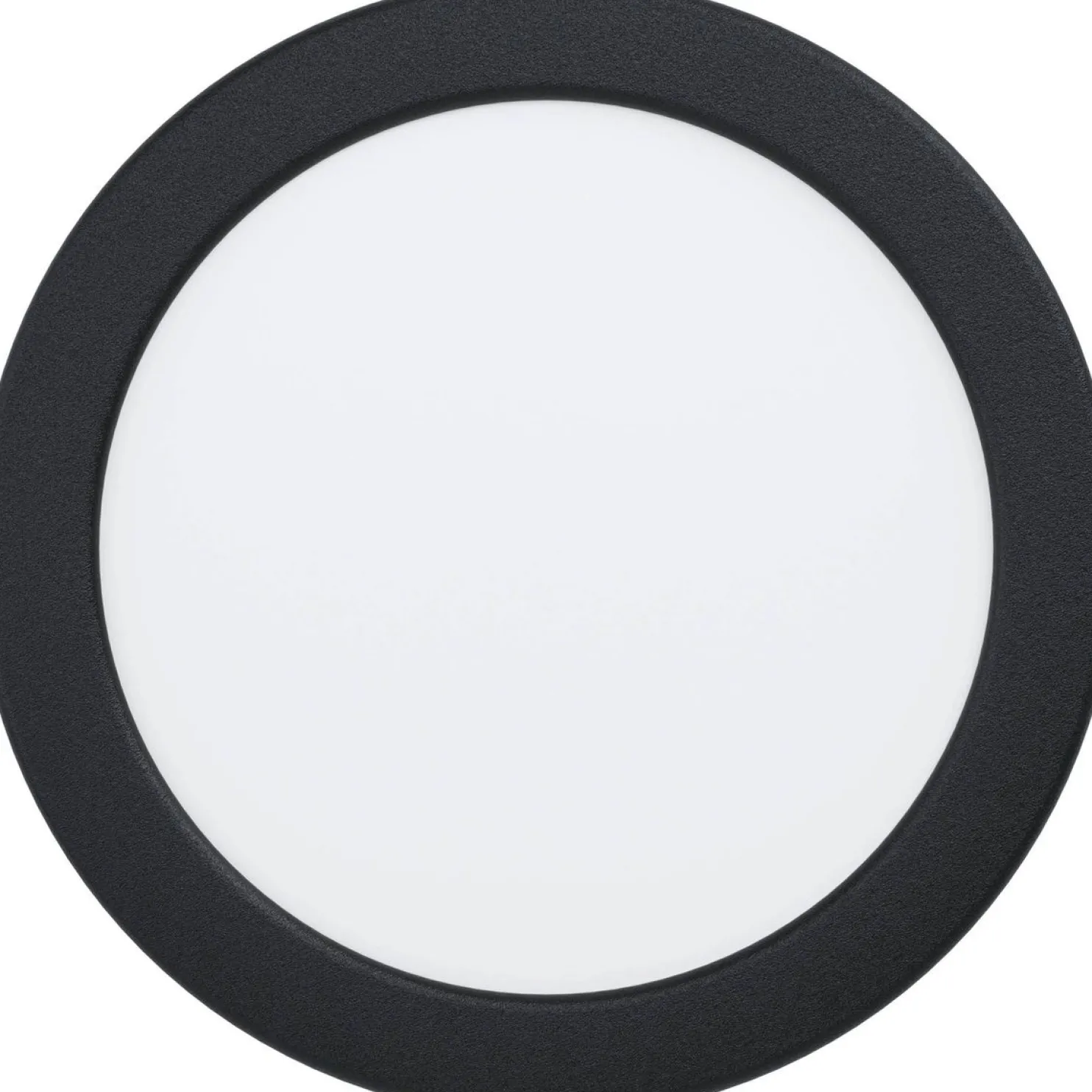 LED-Upotettava plafondi Eglo Fueva 5 3000K musta pyöreä vaihdettava LED eri kokoja