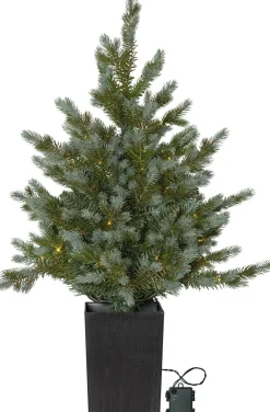 LED-valaistu joulukuusi Star Trading Greyland, 95cm, vihreä