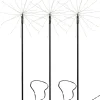 LED-valokoriste Star Trading Firework Outdoor, 3-osainen, musta