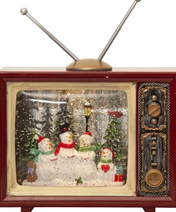 LED-valokoriste Star Trading Vinter TV, punainen
