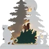 LED-valokoriste Star Trading Forest Friends, 38cm, moniväri