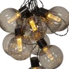 LED-valosarja Star Trading Archy, 10-osainen, 3.6m, musta/savunharmaa