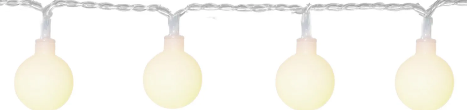 LED-valosarja Star Trading Berry, 735 cm, opaalivalkoinen