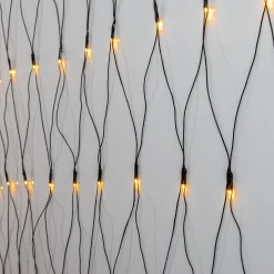 LED-valoverkko Star Trading Golden Warm White 160 valoa 2x2 m