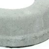 Liimattava reunakivi Rudus kulma R250 kupera 490x130x160 mm sileä harmaa