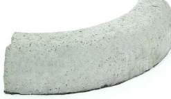 Liimattava reunakivi Rudus kaarre R500 kupera 522x130x160 mm sileä harmaa