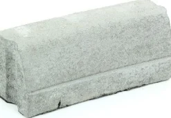 Liimattava reunakivi Rudus kaarre R2500 kovera 390x130x160 mm sileä harmaa