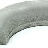 Liimattava reunakivi Rudus kulma R250 kovera 490x130x120 mm sileä harmaa