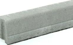 Liimattava reunakivi Rudus suora 1000x130x160 mm sileä harmaa