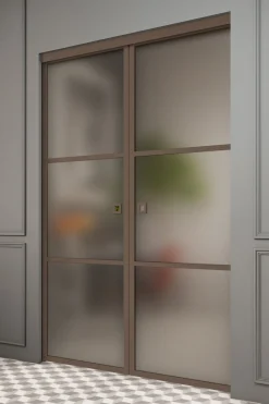 Liukuovet seinän sisään Hietakari Inne P2T Tokyo Pocketdoor, soft closing -mekanismilla, mittatilaus, eri vaihtoehtoja