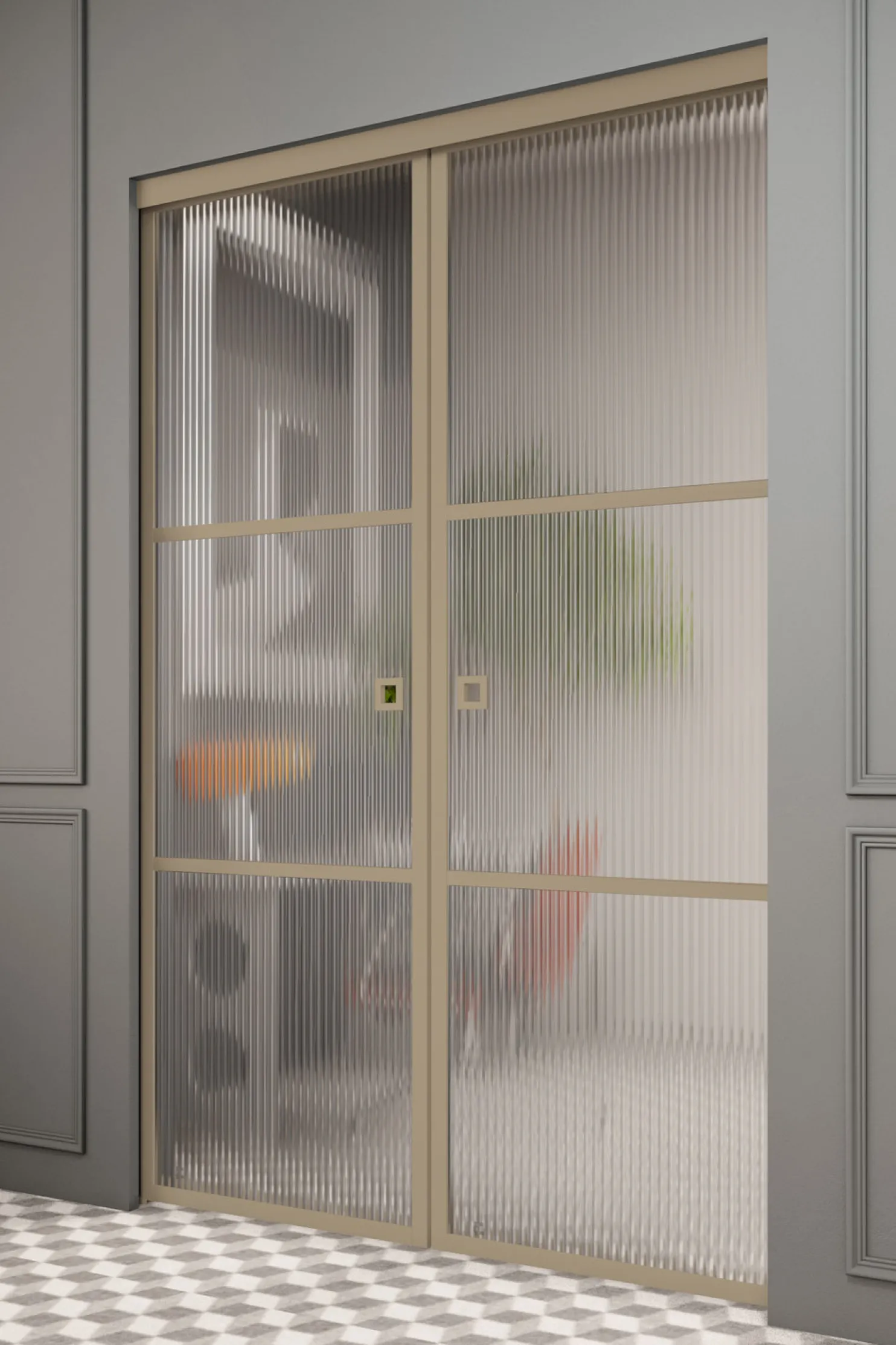 Liukuovet seinän sisään Hietakari Inne P2T Tokyo Pocketdoor, soft closing -mekanismilla, mittatilaus, eri vaihtoehtoja