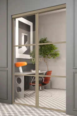 Liukuovet seinän sisään Hietakari Inne P2T Tokyo Pocketdoor, soft closing -mekanismilla, mittatilaus, eri vaihtoehtoja