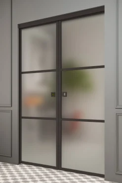 Liukuovet seinän sisään Hietakari Inne P2T Tokyo Pocketdoor, soft closing -mekanismilla, mittatilaus, eri vaihtoehtoja
