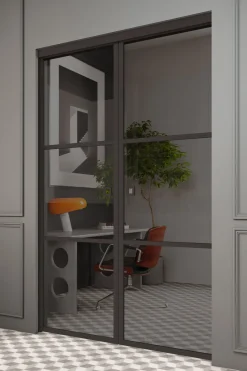 Liukuovet seinän sisään Hietakari Inne P2T Tokyo Pocketdoor, soft closing -mekanismilla, mittatilaus, eri vaihtoehtoja