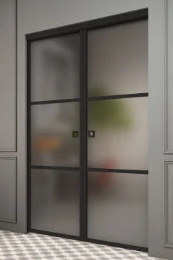 Liukuovet seinän sisään Hietakari Inne P2T Tokyo Pocketdoor, soft closing -mekanismilla, mittatilaus, eri vaihtoehtoja