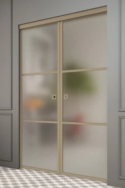 Liukuovet seinän sisään Hietakari Inne P2T Tokyo Pocketdoor, soft closing -mekanismilla, mittatilaus, eri vaihtoehtoja