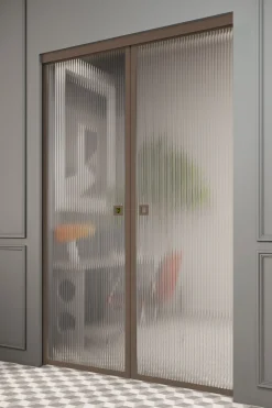 Liukuovet seinän sisään Hietakari Inne P2N New York Pocketdoor, soft closing -mekanismilla, mittatilaus, eri vaihtoehtoja