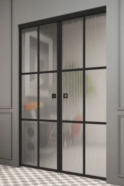 Liukuovet seinän sisään Hietakari Inne P2P Paris Pocketdoor, soft closing -mekanismilla, mittatilaus, eri vaihtoehtoja
