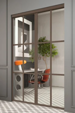 Liukuovet seinän sisään Hietakari Inne P2P Paris Pocketdoor, soft closing -mekanismilla, mittatilaus, eri vaihtoehtoja