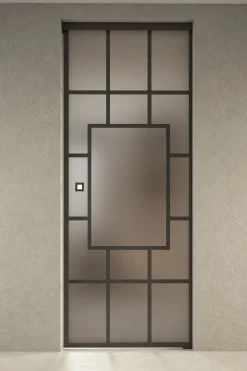 Liukuovi seinän sisään Hietakari Inne P1S Shanghai Pocket door, soft closing -mekanismilla, mittatilaus, eri vaihtoehtoja