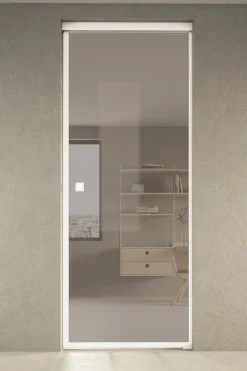 Liukuovi seinän sisään Hietakari Inne P1N New York Pocket door, soft closing -mekanismilla, mittatilaus, eri vaihtoehtoja