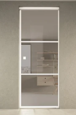 Liukuovi seinän sisään Hietakari Inne P1T Tokyo Pocket door, soft closing -mekanismilla, mittatilaus, eri vaihtoehtoja