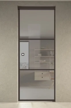 Liukuovi seinän sisään Hietakari Inne P1T Tokyo Pocket door, soft closing -mekanismilla, mittatilaus, eri vaihtoehtoja