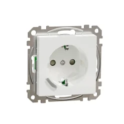 Älypistorasia Schneider Electric Wiser Exxact 1-osainen UPJ Zigbee valkoinen