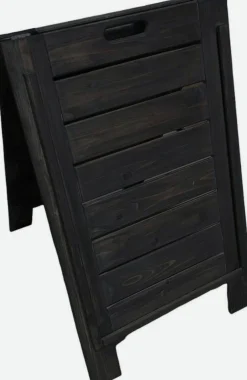 Mainosteline EcoFurn A-Pukki mänty, eri värejä