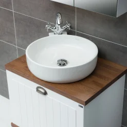 Malja-allas 4AQUA Cristal, 450x520 mm, valkoinen