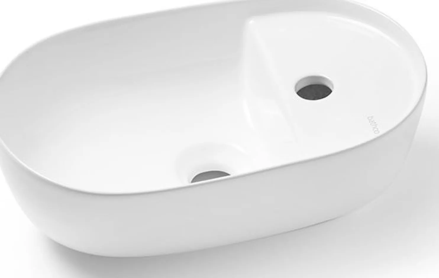 Malja-allas Bathco Candas 420x265mm valkoinen
