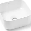 Malja-allas Bathco Cube 25, 250x250mm, valkoinen