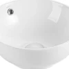 Malja-allas Bathco Ica Ø380mm kiiltävä valkoinen