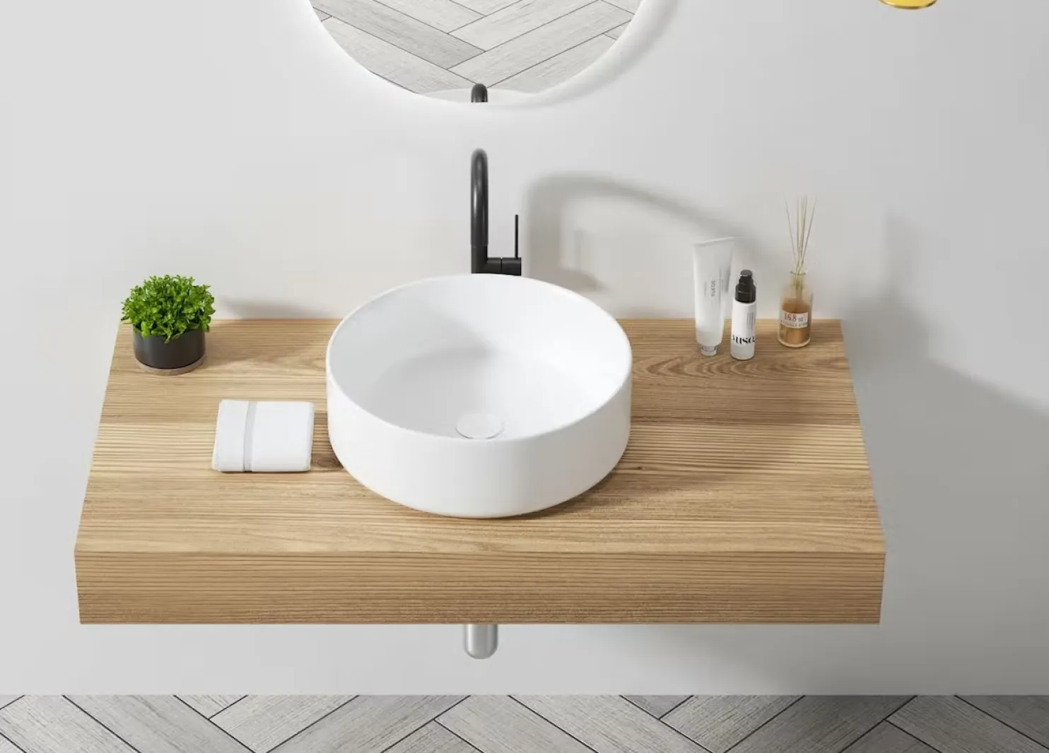 Malja-allas Bathlife Grund ø405 mm eri värejä