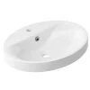 Malja-allas Grip Ellips 550x450mm valumarmori valkoinen