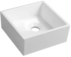 Malja-allas Interia Sanna 250x250 mm, valkoinen