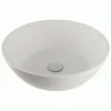 Malja-allas Lavabo Solid Surface Ø45, 450x450mm, valkoinen