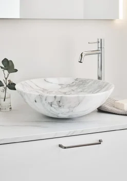 Malja-allas Noro Marble, 420 mm, marmori