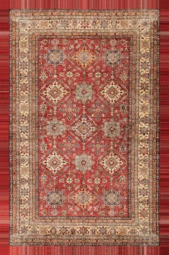 Matto Linento HMNT676, 60x100cm, punainen